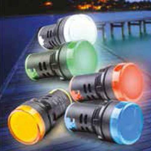 Ø 22 mm SİNYAL LAMBASI LED